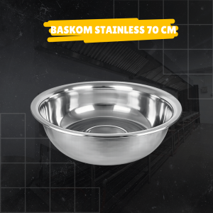 BASKOM STAINLESS 70 CM